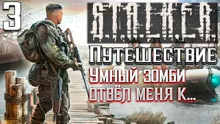 S.T.A.L.K.E.R. Умный зомби отвёл меня к...►Путешествие 3 серия