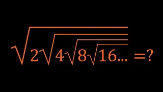 Simplifying An Infinite Radical Expression