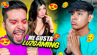 LE DIGO A KRECK QUE ME GUSTA LUZGAMING!! Y CASI ME GOLPEA..