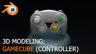 Gamecube Controller - 3D Modeling