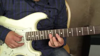 Stevie Ray Vaughan - Texas Blues - Couldn't Stand the Weather - How to Play - Tutorial