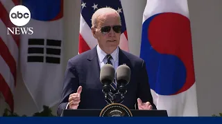 Biden says he's confident he can beat Donald Trump again in 2024