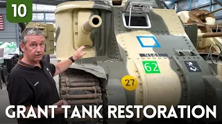 WORKSHOP WEDNESDAY: WW2 M3 Grant and Lee tank TOUR plus fitting the rear idler wheels