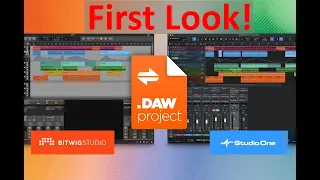 DAWproject - exchange projects between DAWs - already supported by Bitwig & Studio One - First look!