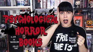 10 PSYCHOLOGICAL HORROR NOVELS |  BOOK RECOMMENDATIONS