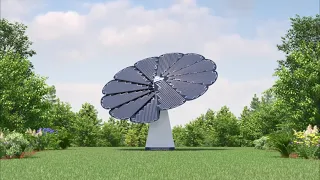 Smartflower solar energy system