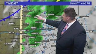 DFW Weather: Latest timeline for rain chances next week