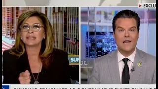 Matt Gaetz's Fox interview descends into CHAOS on air