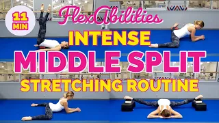Intense MIDDLE SPLIT Stretching Routine | FlexAbilities