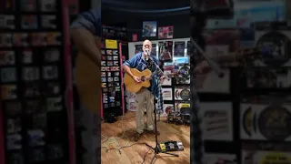 Ruffdog sings at HMV High Wycombe,