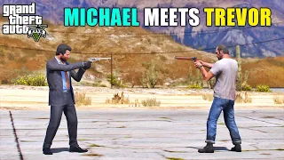 GTA 5 : MICHAEL MEET'S TREVOR AFTER A LONG TIME #6 || BB GAMING