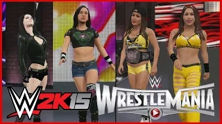 WWE Wrestlemania 31: AJ & Paige vs. The Bella Twins