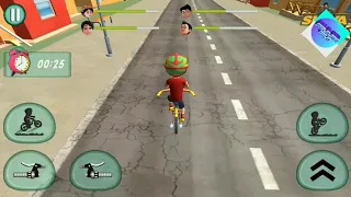 Shiva bicycle racing - Shiva games vedas city road