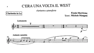 E. Morricone - C’era una volta il West (for clarinet and piano)
