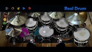 Real Drum: Black - Pearl Jam