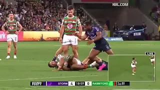 Massive Hit on Milne by Justin Olam. Round 2 2022