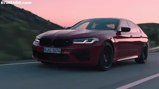 Facelift BMW M5 Competition Imola Red!