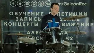 кис-кис - молчи (live drum cover by Alexander Osaulenko)