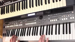 ZDOB SI SDUB Видели Ночь  кавер на синтезаторе Yamaha psr s670 Korg x50