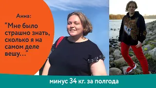 Мне было страшно знать, сколько я на самом деле вешу! Анна Сафронова минус 34 кг. Доктор Борменталь