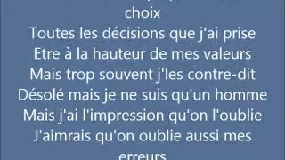 Maître gims - Contradiction (Paroles)