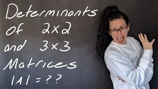 Lesson: How to Calculate the Determinant of a Matrix (2x2, 3x3)