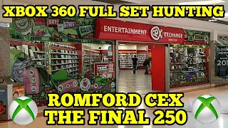 Romford CEX, My first ever visit! The final 250, Xbox 360 full set video game hunting!