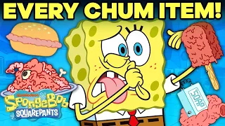 Every Item on the Chum Bucket Menu 🍴| SpongeBob