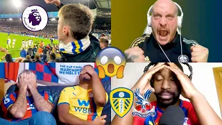 GOAL REACTIONS!😱 + Rapha Dance Rattles Fans🕺🏻😂 | Leeds 1-0 Crystal Palace | Premier League 21/22