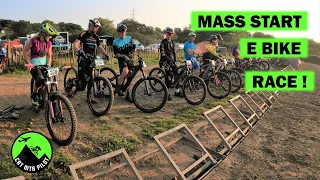 Mass Start E-Bike Race : How much carnage will ensue???!