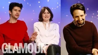 Lin Manuel Miranda's Cockney Rapping & Pole Dancing | Mary Poppins Returns' Cast Funny Interviews