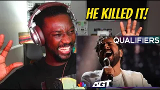 OMG!! Gabriel Henrique - Something Beautiful | AGT'S Qualifiers 2023 | REACTION