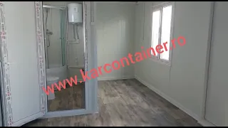 Container Karcontainer de locuit cu baie complet utilata si spatiu pentru bucatarie