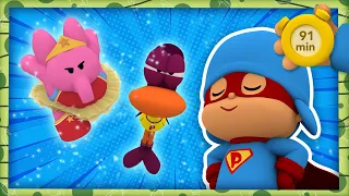 💪 POCOYO AND NINA - Super Hero Adventures [91 min] | ANIMATED CARTOON for Children | FULL episodes