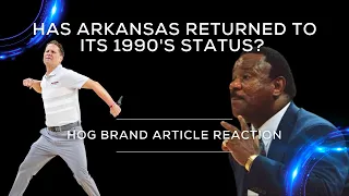 Have the Arkansas Razorbacks Returned to their 1990's Status?