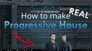 How to make REAL Progressive House music - FL Studio