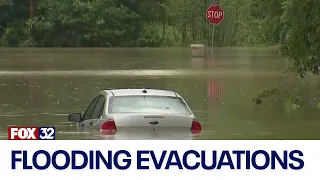 Evacuations ordered amidst severe flooding in Houston