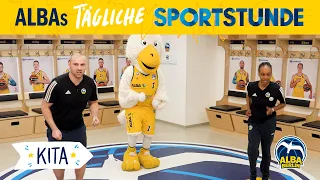 Kita 1 | Flug mit dem Albatros | ALBAs tägliche Sportstunde