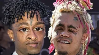 Lil Pump & 21 Savage Get Weird on the Red Carpet