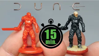 Speed Painting Tiny Soldiers from Dune in 4K!