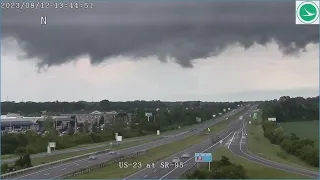 Timelapse shows storm clouds moving through Marion County during Saturday's storm