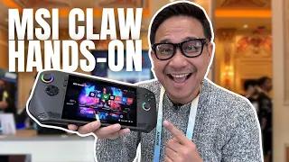 Eto ang pinaka-unang Intel Core Ultra-powered Handheld Gaming Device | MSI Claw