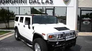 2007 Hummer H2 white LC248