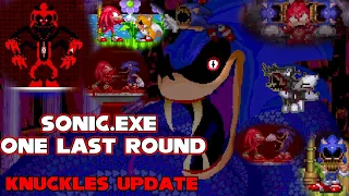 Sonic.EXE One Last Round Knuckles Demo With Easter Eggs/Bugs/New Death Scenes