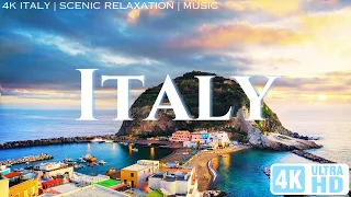 Italy in 4K | Scenic Relaxation Video | PEACEFUL MUSIC | NATURE