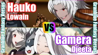 [GBVS] Granblue Fantasy Versus Rank match  Hauko (Lowain) vs Gamera (Djeeta)