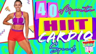 40 Minute HIIT CARDIO Speed and Agility Workout | Sydney's Dirty 30 - Day 16