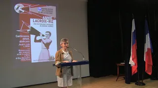 Conférence d’historienne française Annie Lacroix-Riz « L’histoire de la Résistance en France »