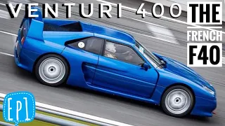 La F40 française ! Venturi 400 trophy EP1 : remise à niveau d’une auto sensationnelle !