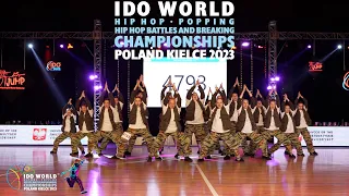 V TEAM | LITHUANIA | IDO HipHop World Championship 2023 | Semifinals | Adult Formations